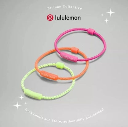 LULULEMON Silicone Hair Ties 3 Pack