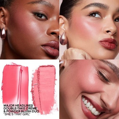 PATRICK TA Major Headlines Double Take Crème & Powder Blush Duo