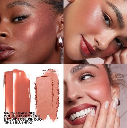 PATRICK TA Major Headlines Double Take Crème & Powder Blush Duo