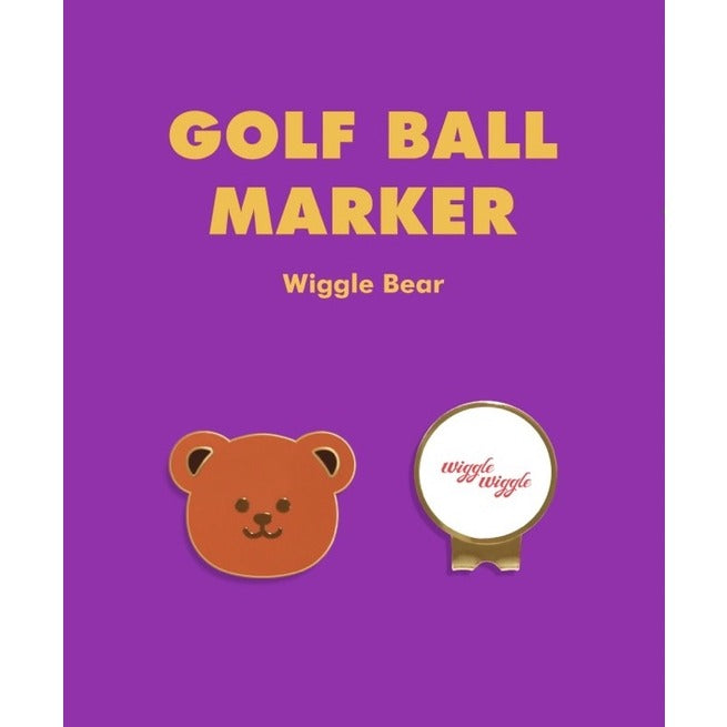 Wiggle Wiggle Golf Ball Marker