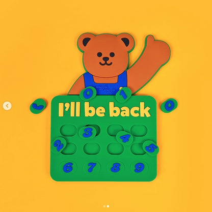 Wiggle Wiggle Korea Phone Number Plate