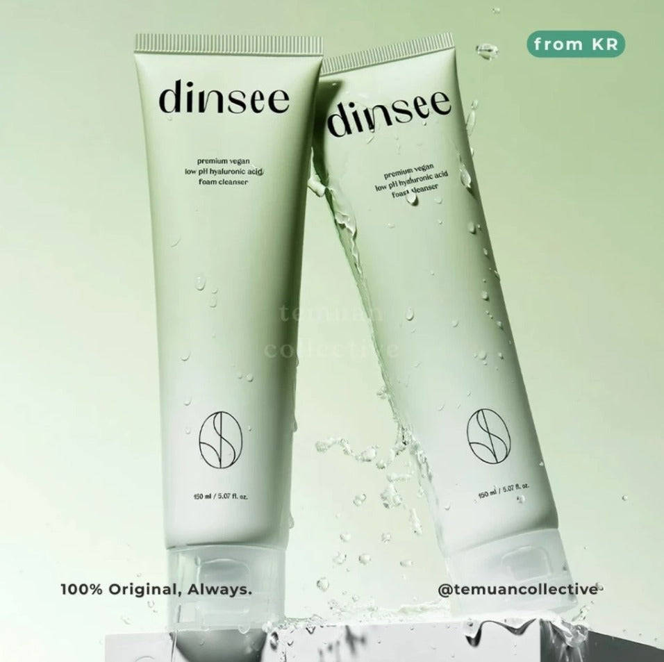 Dinsee Premium Vegan Low pH Hyaluronic Acid Foma Cleanser 150ml