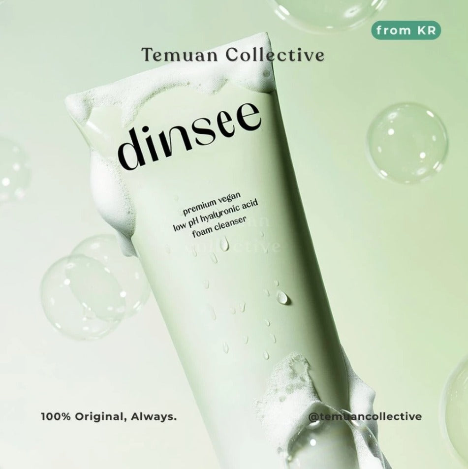 Dinsee Premium Vegan Low pH Hyaluronic Acid Foma Cleanser 150ml
