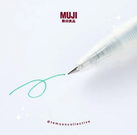 MUJI Smooth Gel Ink Ballpoint Pen Knock Type 0.5