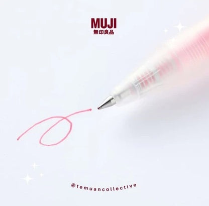 MUJI Smooth Gel Ink Ballpoint Pen Knock Type 0.5
