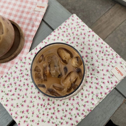 Reversible Floral Print Placemat dining linen