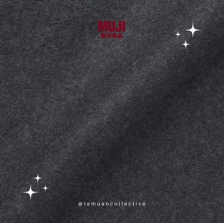 MUJI Japan Women's Polyester Blend Fleece Cardigan