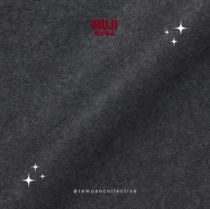 MUJI Japan Women's Polyester Blend Fleece Cardigan