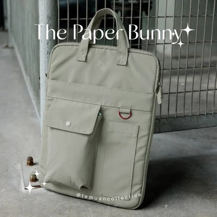 The Paper Bunny Utility Laptop Bag 13" & 15"