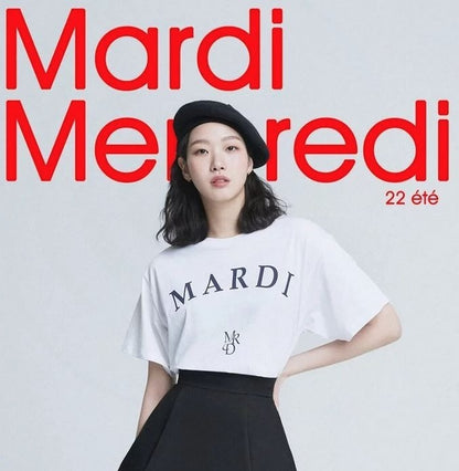 MARDI MERCREDI Tshirt Logo MRCD
