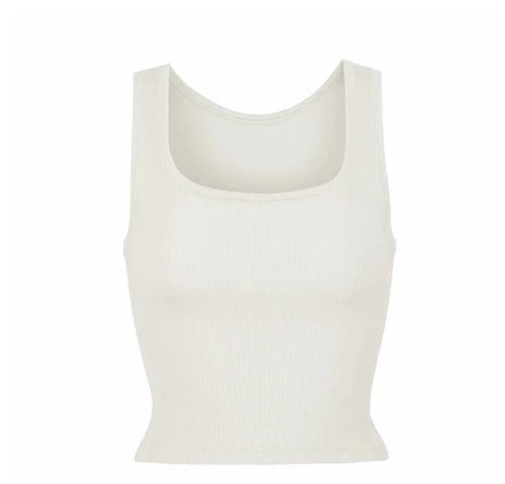 SKIMS Cotton Rib Long Tank Top