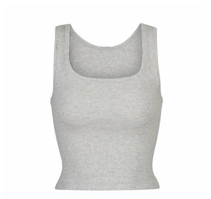 SKIMS Cotton Rib Long Tank Top