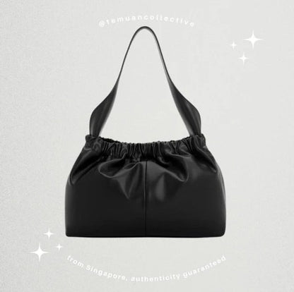 C&K ALLY Ruched Slouchy Bag