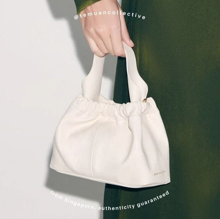 C&K ALLY Ruched Slouchy Bag