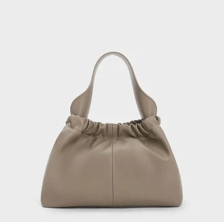 C&K ALLY Ruched Slouchy Bag