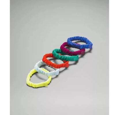 LULULEMON Skinny Scrunchies 6 Pack