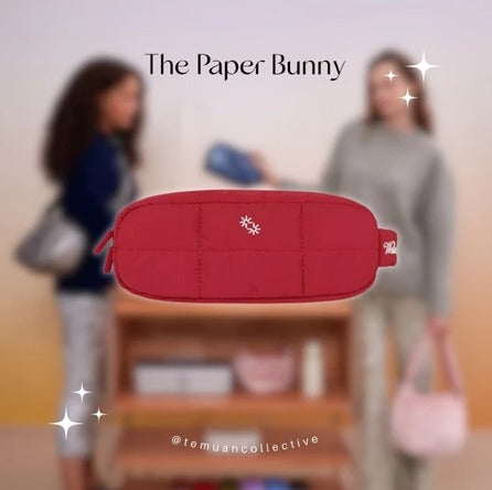 The Paper Bunny Pillow Pouch