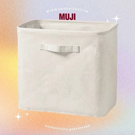 MUJI Polyester Linen Soft Box