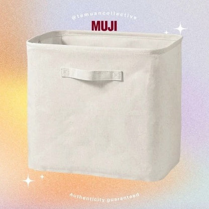 MUJI Polyester Linen Soft Box