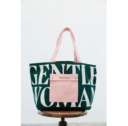 Gentle Woman Plain Wall Tote