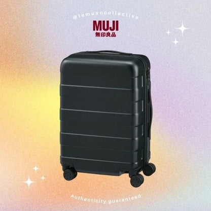 MUJI Free Adjustable Handle Hard Carry On Suitcase 36L