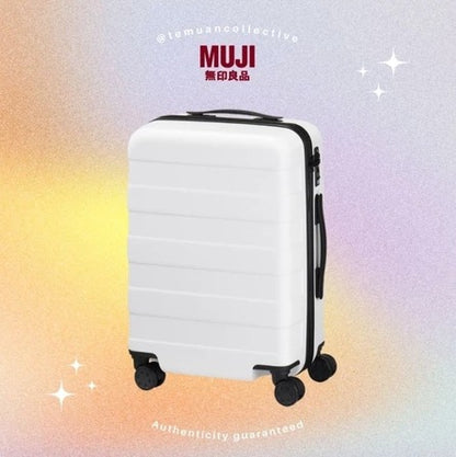 MUJI Free Adjustable Handle Hard Carry On Suitcase 36L