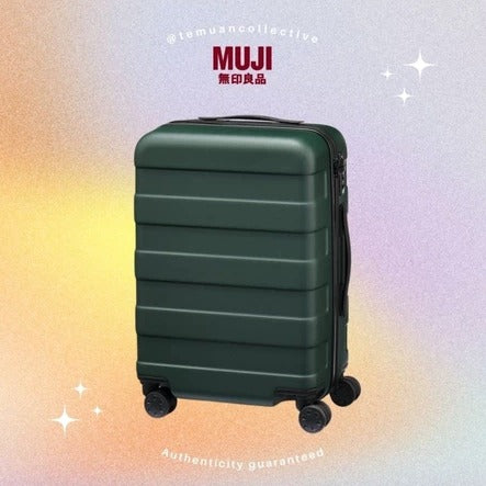 MUJI Free Adjustable Handle Hard Carry On Suitcase 36L