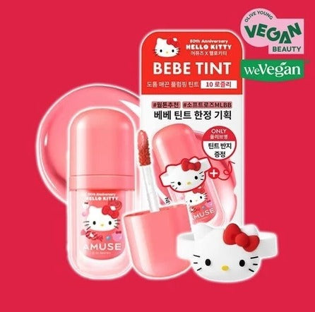 AMUSE Bebe Lip Tint + Plump + Care