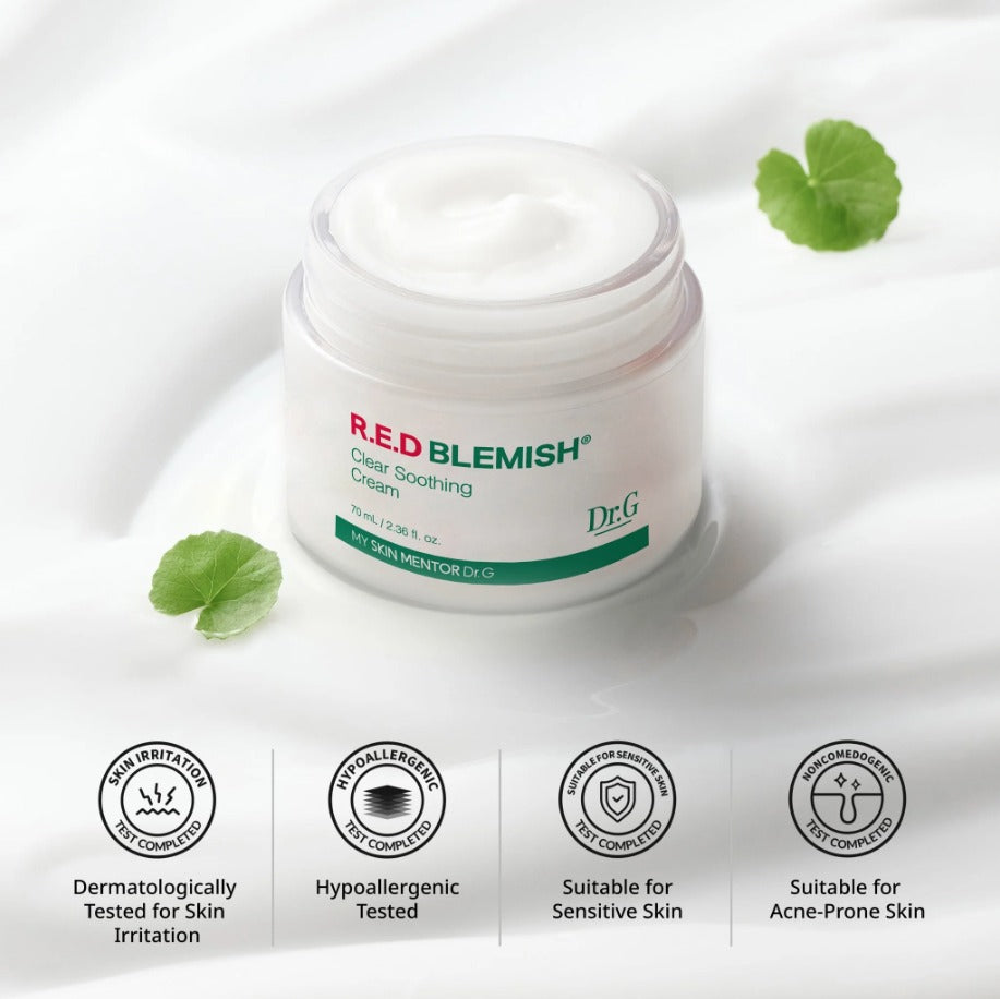 Dr.G Red Blemish Clear Soothing Cream 70ml set
