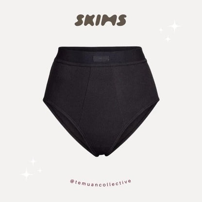 SKIMS Cotton Rib High Waisted Brief