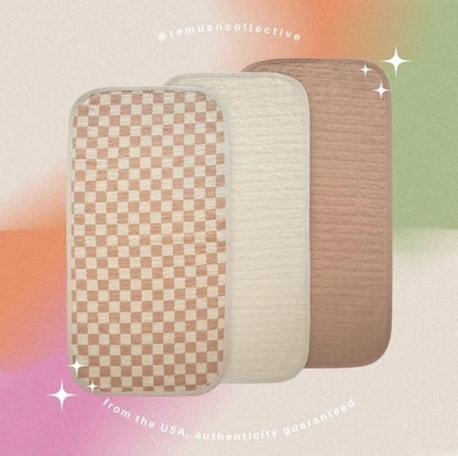 MUSHIE Changing Pad Liner 3 Pack