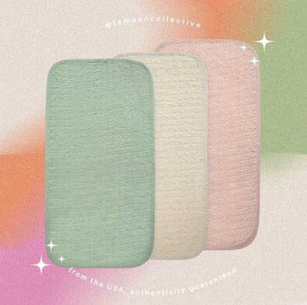 MUSHIE Changing Pad Liner 3 Pack