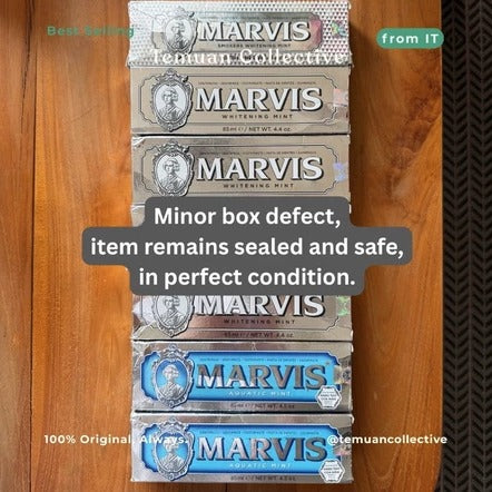 [Ready] MARVIS Toothpastes Core & Limited Edition Teeth Whitening Toothpaste