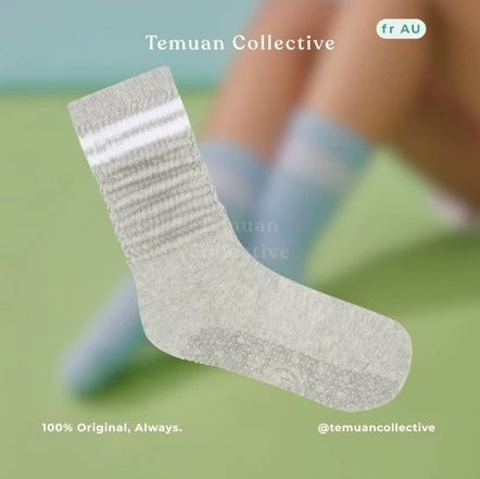 MoveActive Pilates Project x Cheerleader Scrunch Non Slip Grip Socks