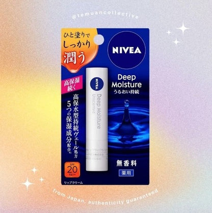 NIVEA Japan Deep Moisture Rich Care & Color Lip Balm