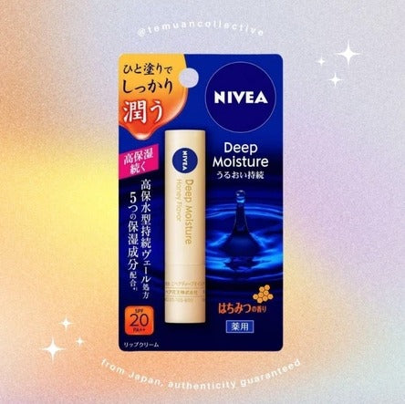 NIVEA Japan Deep Moisture Rich Care & Color Lip Balm