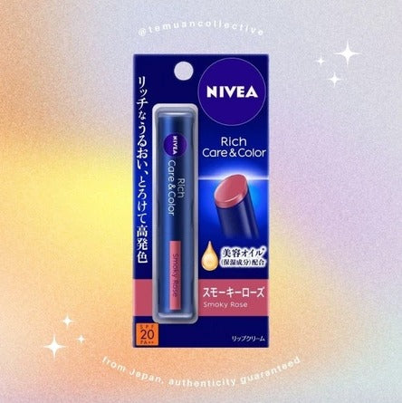 NIVEA Japan Deep Moisture Rich Care & Color Lip Balm