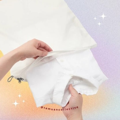 MUJI Polyester Reversible Cushion Mesh Laundry Net