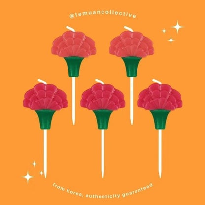 Wiggle Wiggle Cute Korean Candle Set