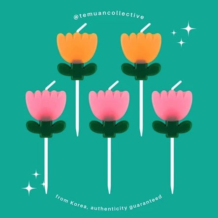 Wiggle Wiggle Cute Korean Candle Set