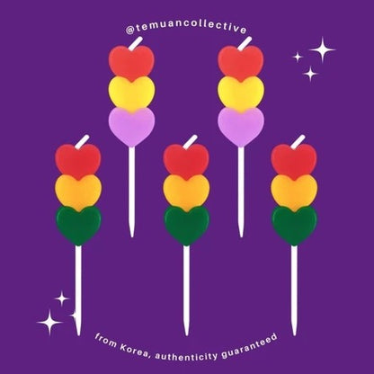 Wiggle Wiggle Cute Korean Candle Set