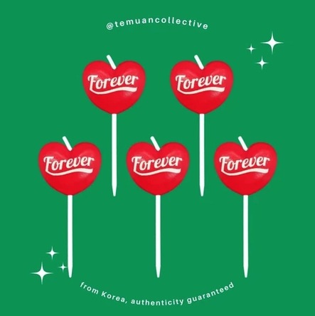 Wiggle Wiggle Cute Korean Candle Set