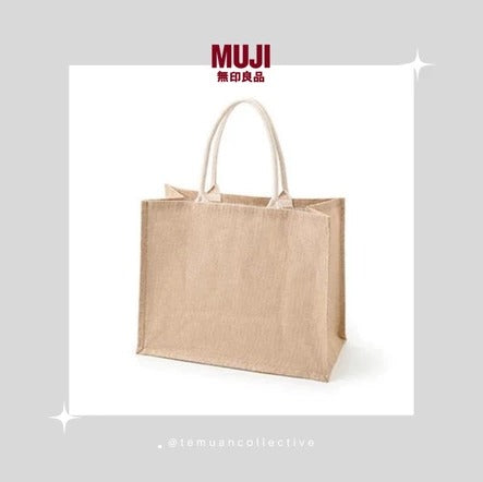 MUJI Japan Jute Bag - Shopping Bags/Handbag