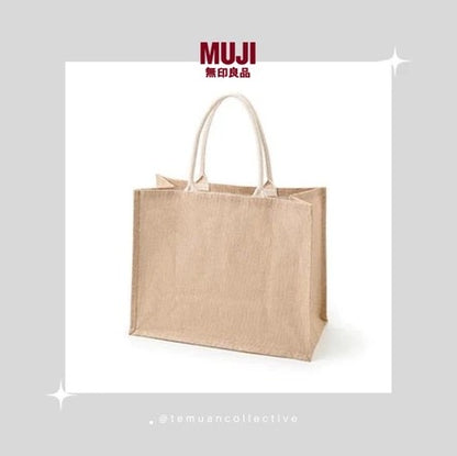 MUJI Japan Jute Bag - Shopping Bags/Handbag