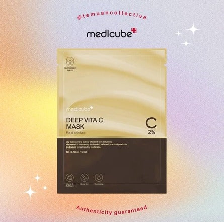 MEDICUBE Deep Peptide Radiance facial mask