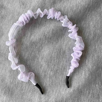 Sheer Scrunchie Headband Bridesmaid Hair Accessories