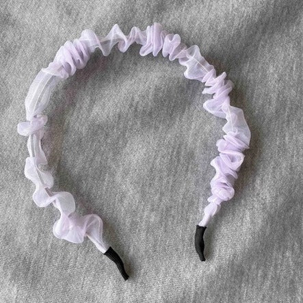 Sheer Scrunchie Headband Bridesmaid Hair Accessories