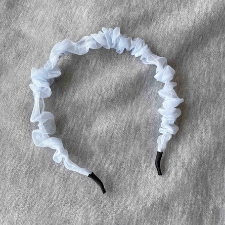 Sheer Scrunchie Headband Bridesmaid Hair Accessories