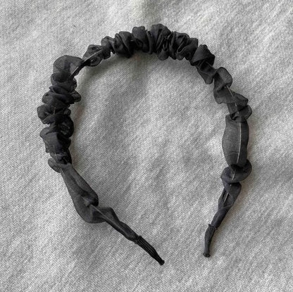 Sheer Scrunchie Headband Bridesmaid Hair Accessories