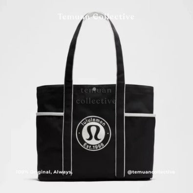 Lululemon Daily Multi-Pocket Canvas Tote Bag 20L